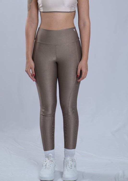 Legging par perfeito castanho